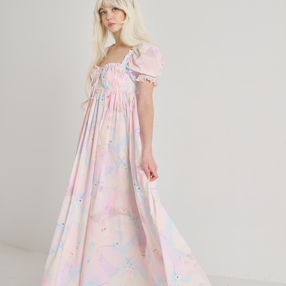 *ISO* Selkie The Last Unicorn Pink Maxi Dress Size 1X/2X